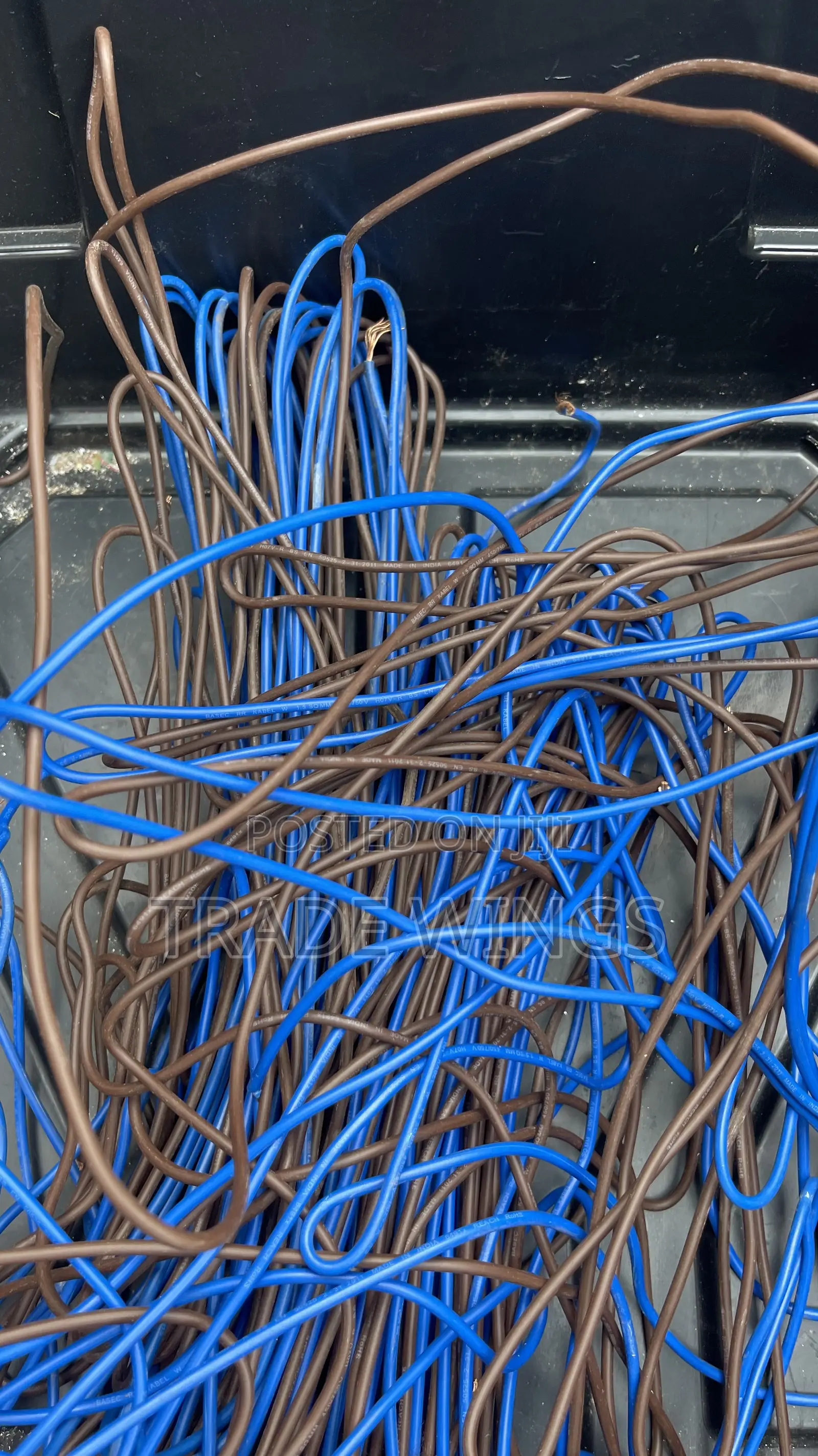 Long Blue Cable Used