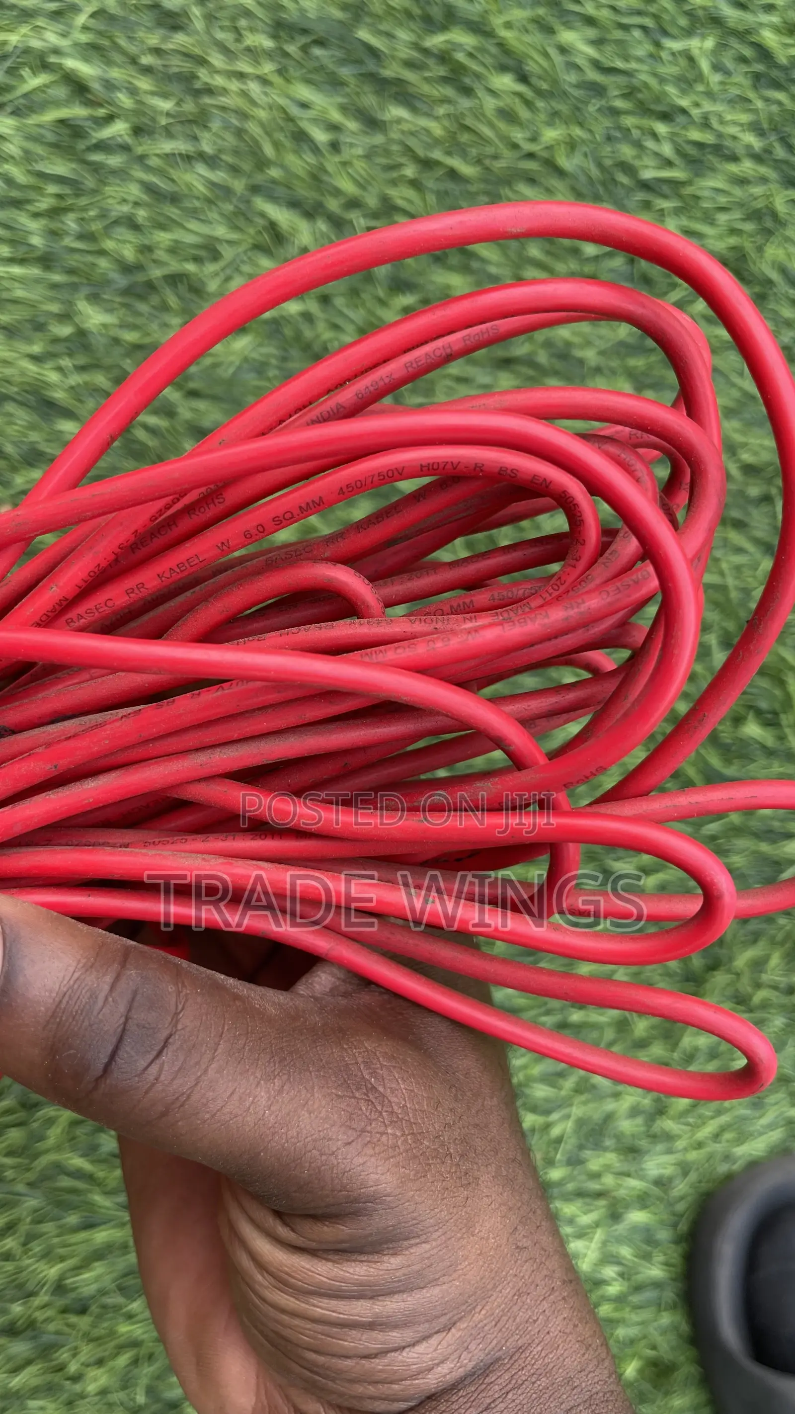 Long Used Red Cable
