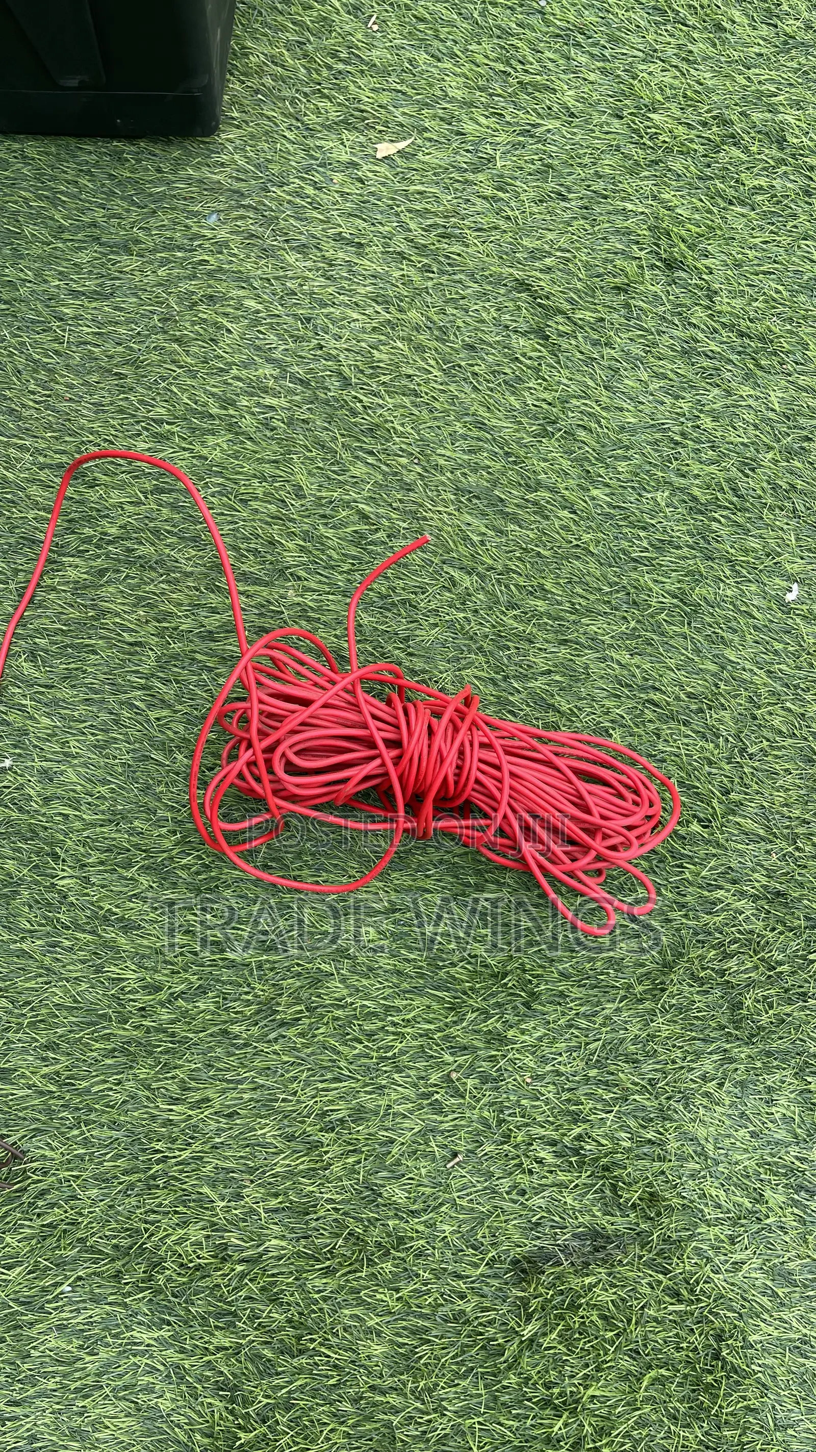 Long Used Red Cable