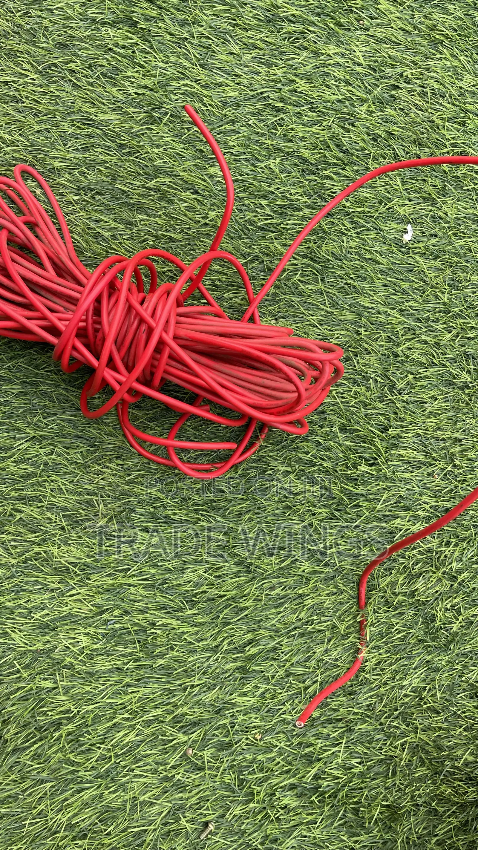 Long Used Red Cable