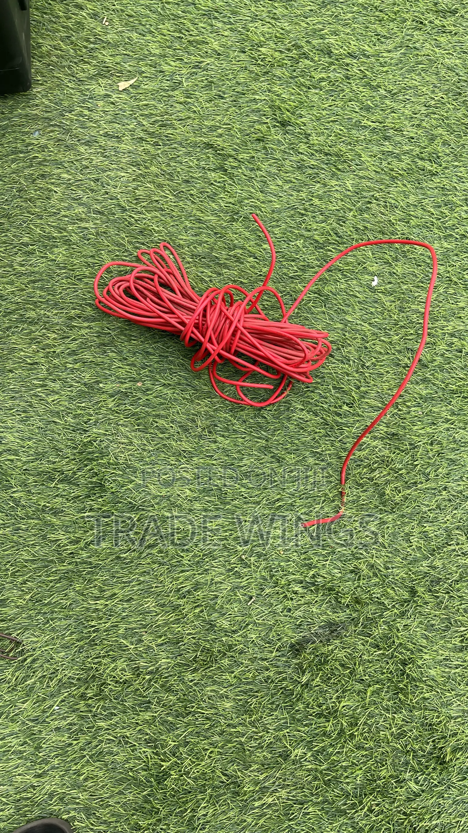Long Used Red Cable