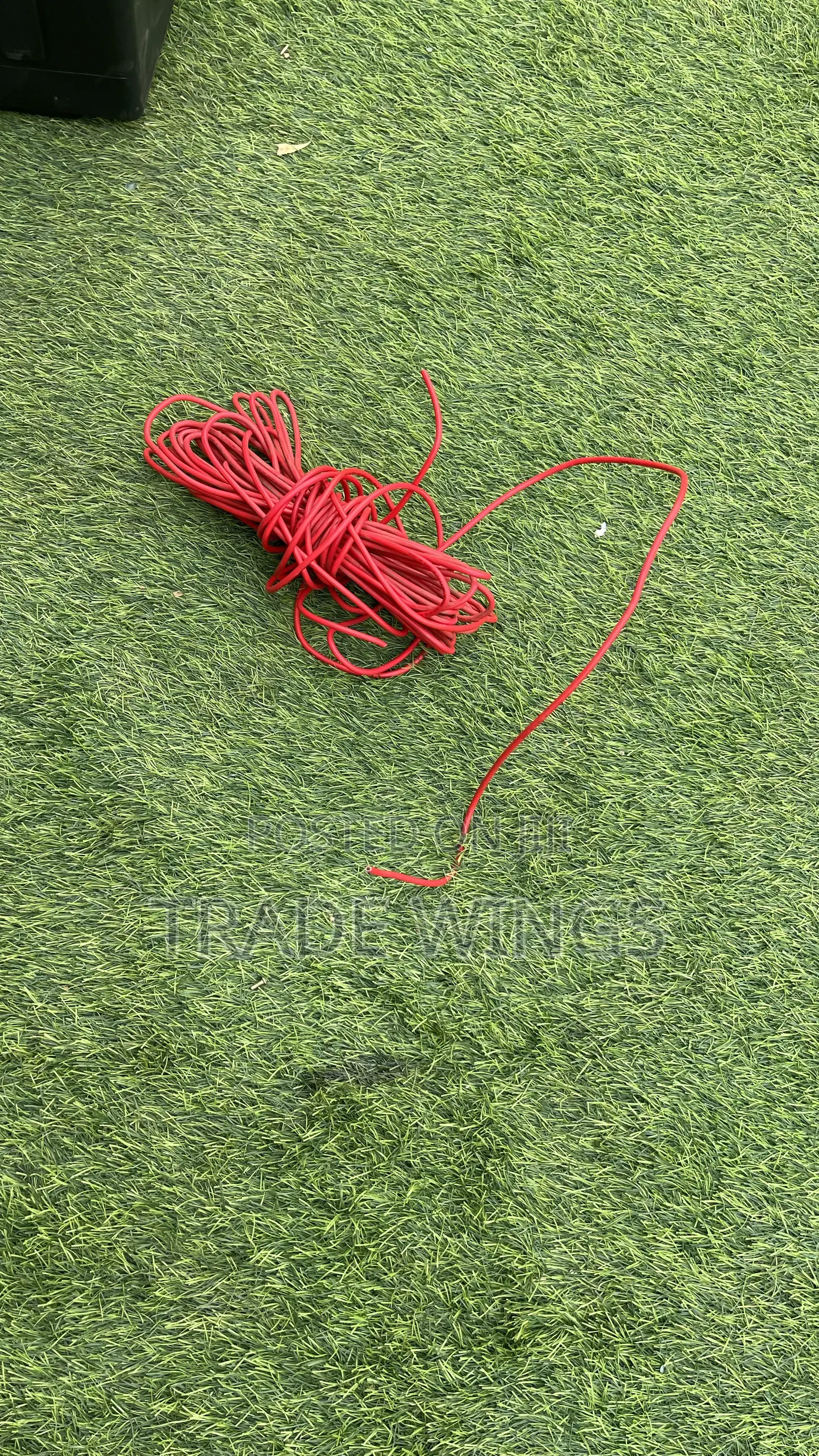Long Used Red Cable