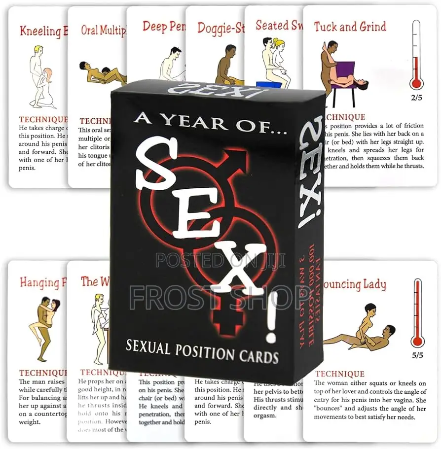 A Year of Sex! Sexual Positions Card Games