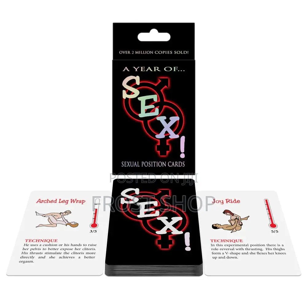 A Year of Sex! Sexual Positions Card Games