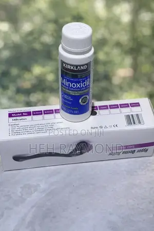 Kirkland Minoxidil 5% With Derma Roller