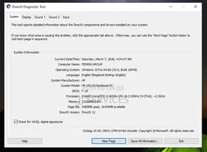Laptop HP 250 G5 12GB Intel Core i3 HDD 500GB