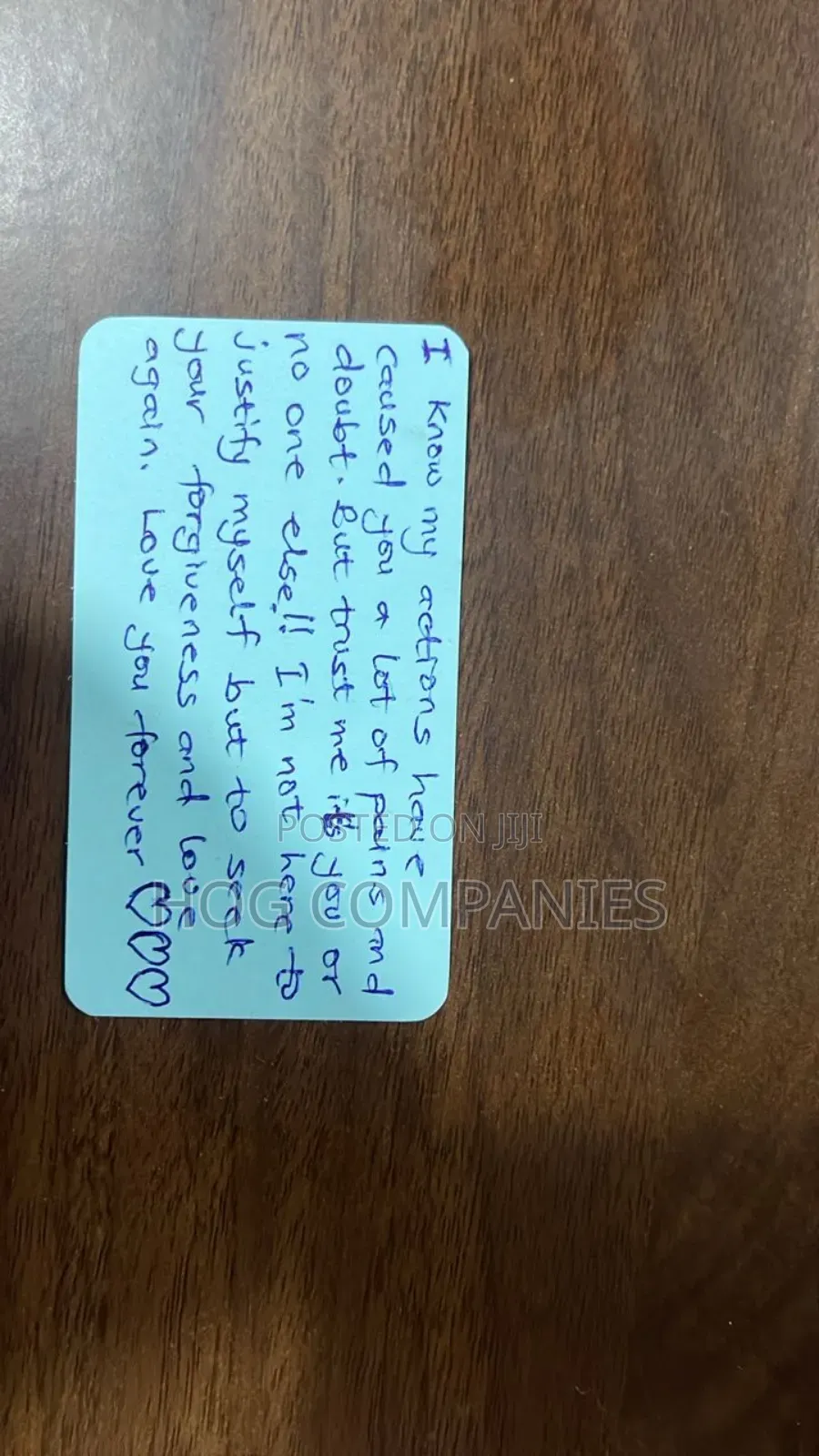 Apology Gift Package for Husband/Wife – With Romantic Note