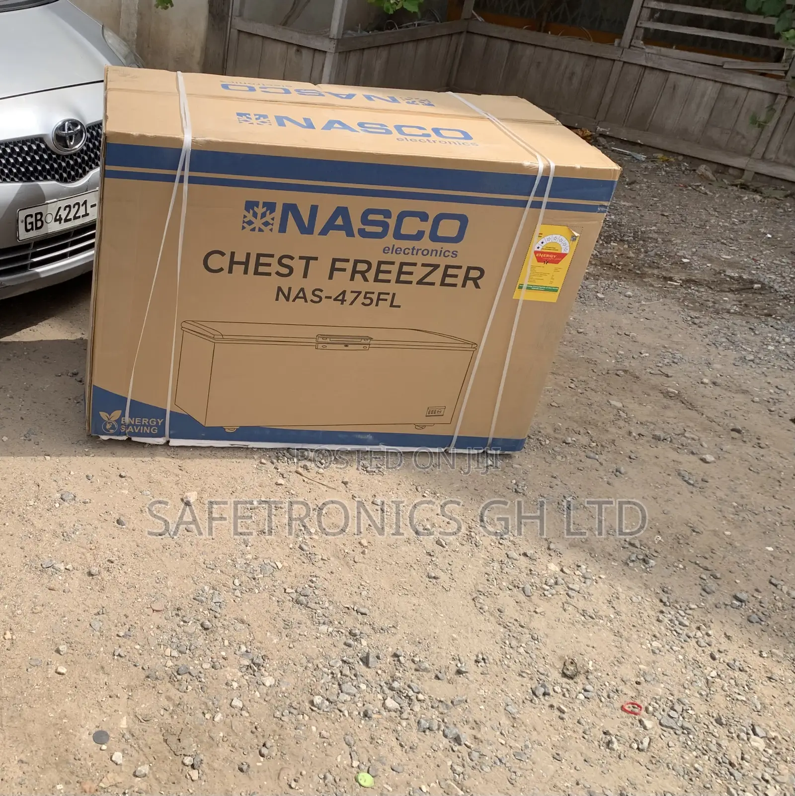 Sealed in Box Nas-475fl Singledoor Nasco 400 Liters Chestfreezer