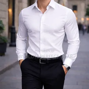 Brand New Correct Blue Black Plain Shirt for Men