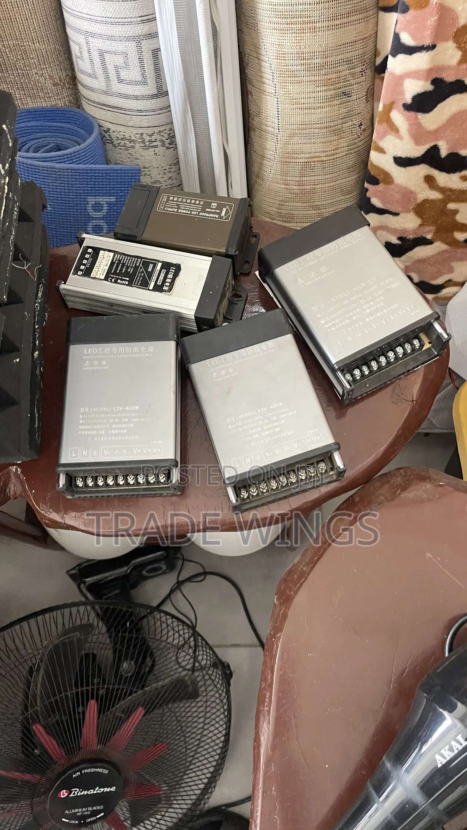 1 Used Led 400w-12v Battery for Sale