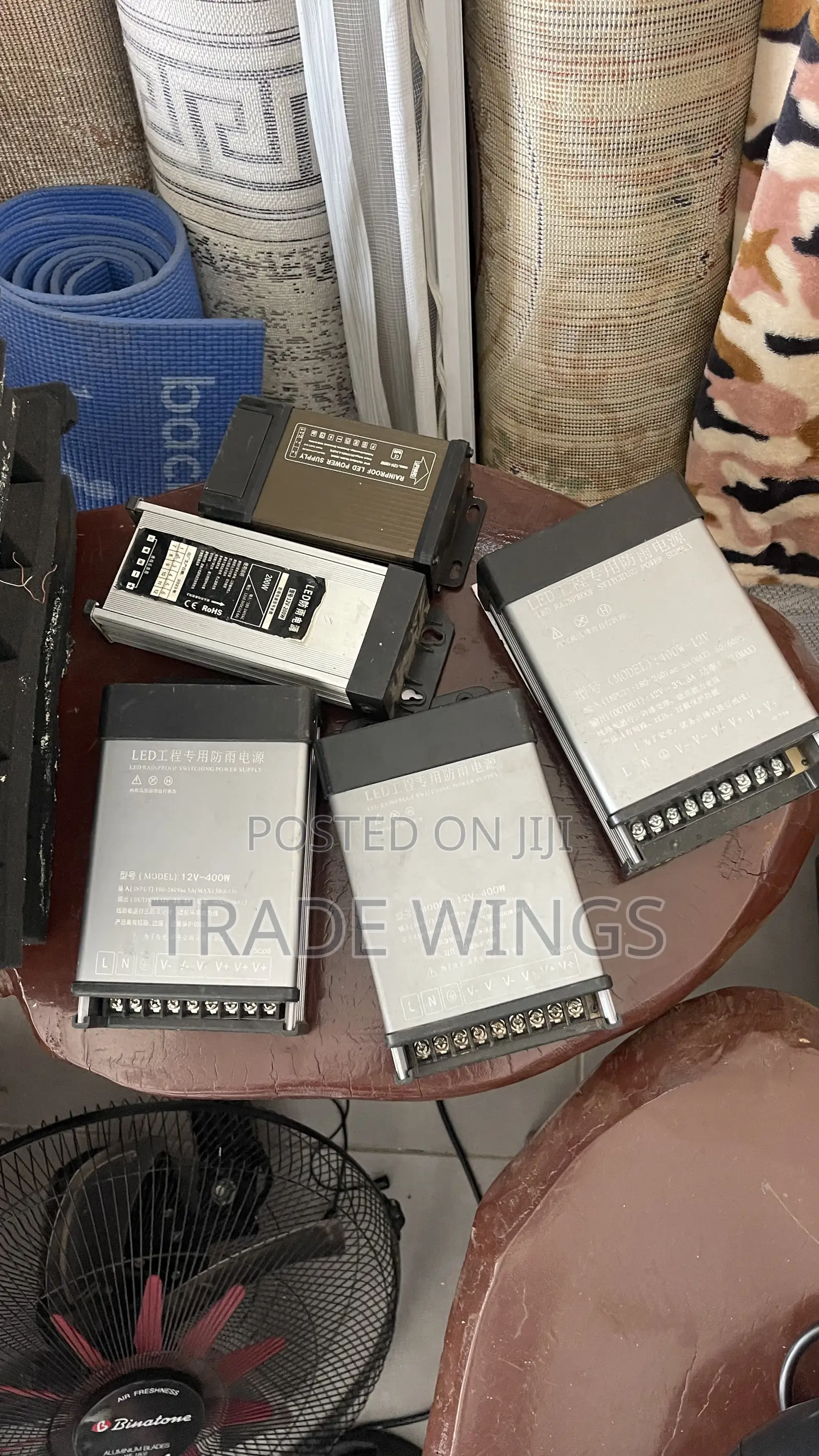 1 Used Led 400w-12v Battery for Sale