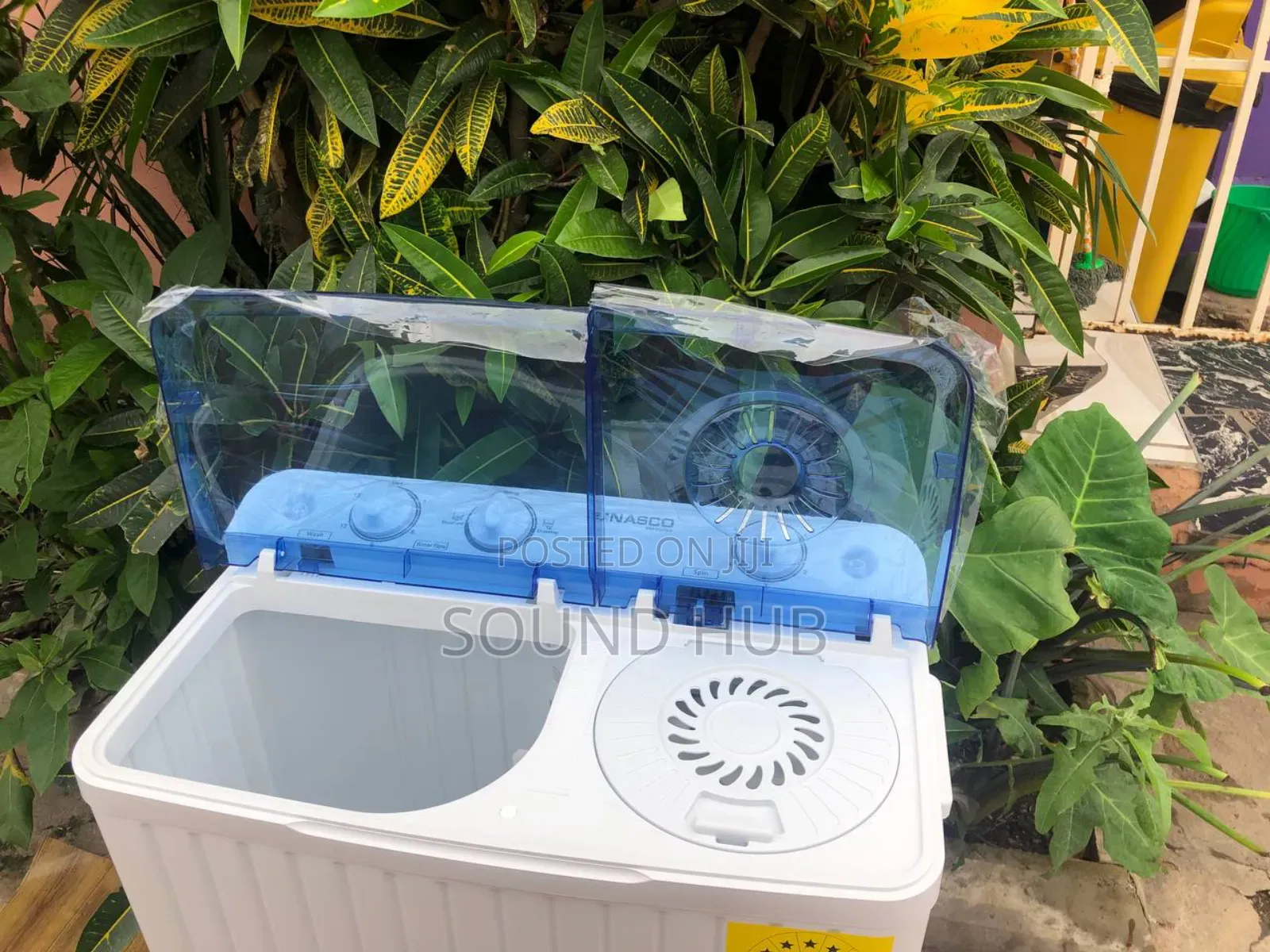 Nasco Washing Machine Semi Automatic 8 Kg White