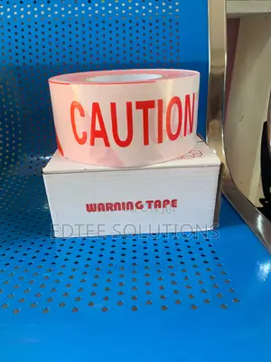 500m Warning Tape (Red & White Road Blocking Tape)