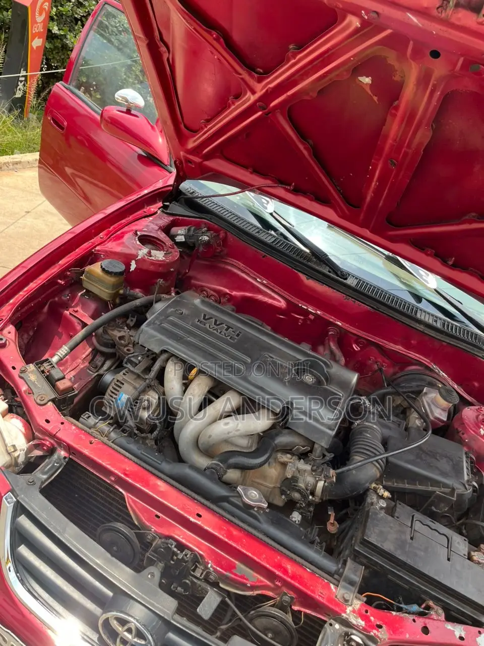 Toyota Corolla 2002 Red