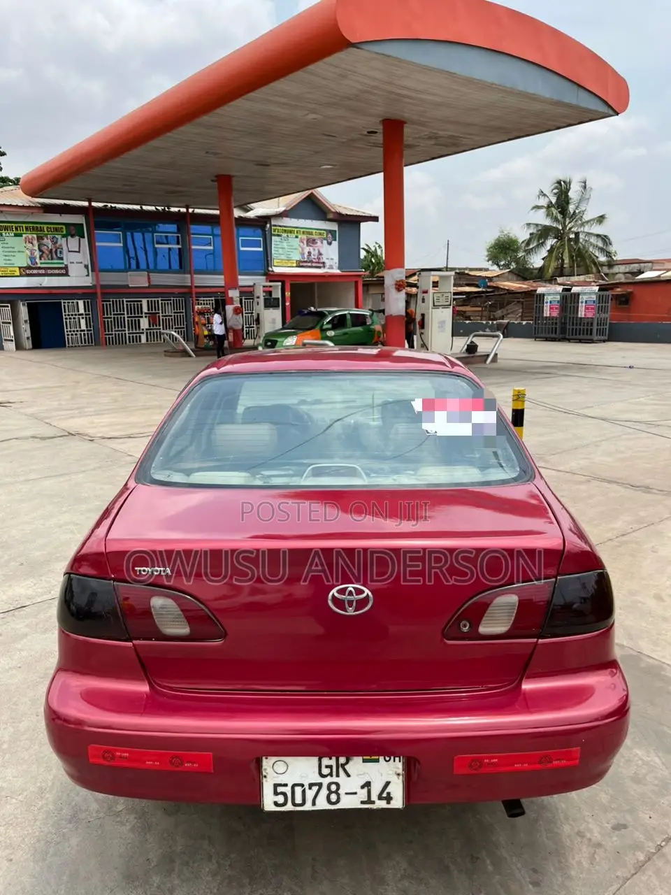 Toyota Corolla 2002 Red