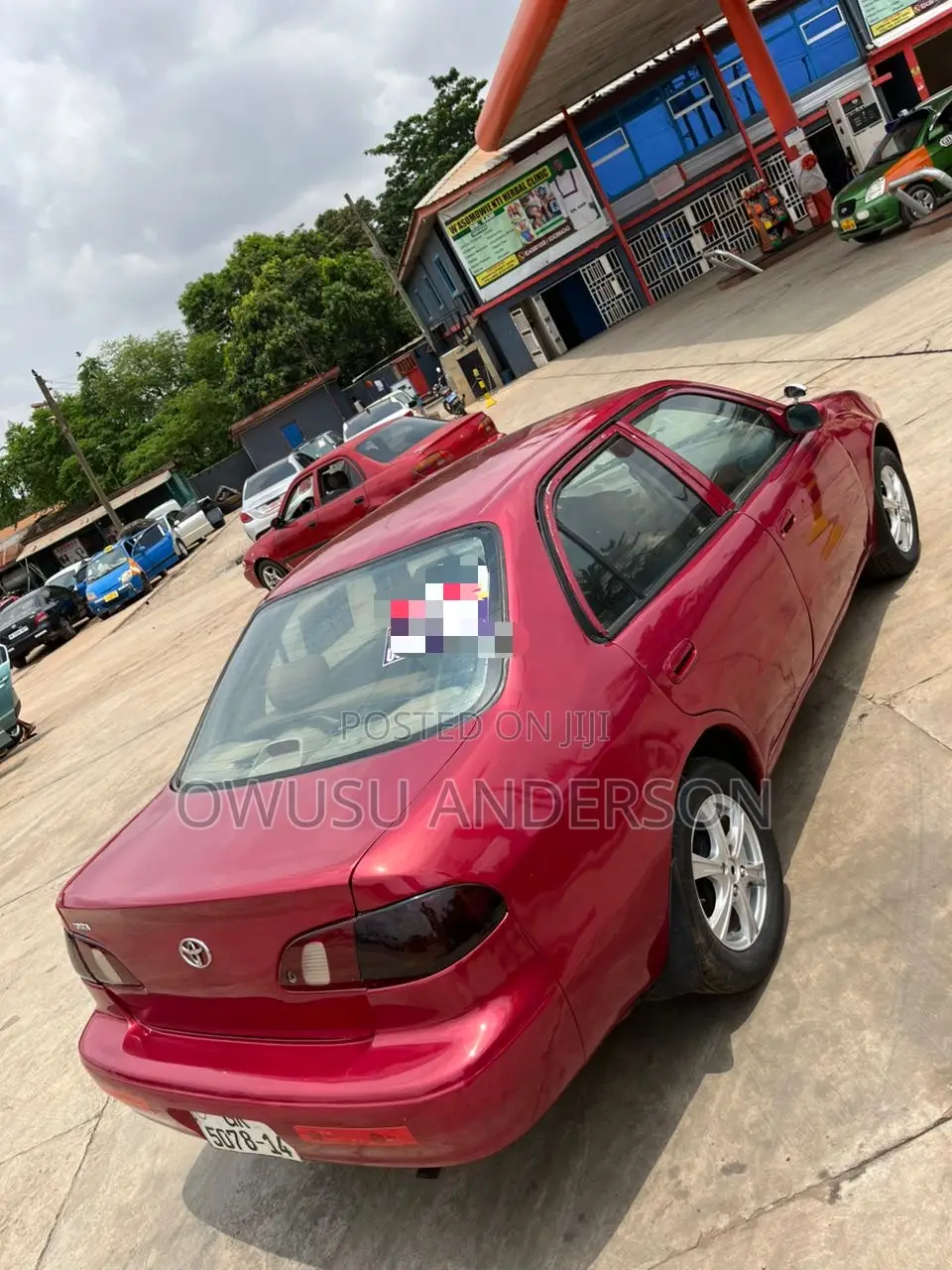 Toyota Corolla 2002 Red