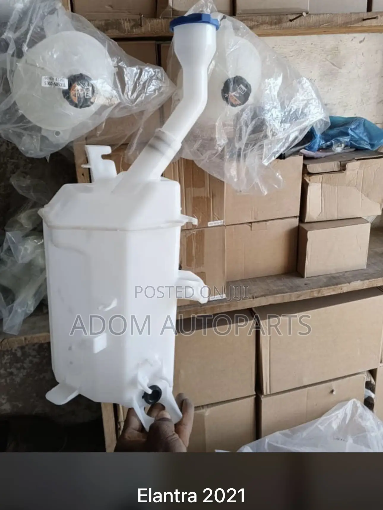 Hyundai Elantra Wiper Wash Bottle Tank 2021 2022 2023