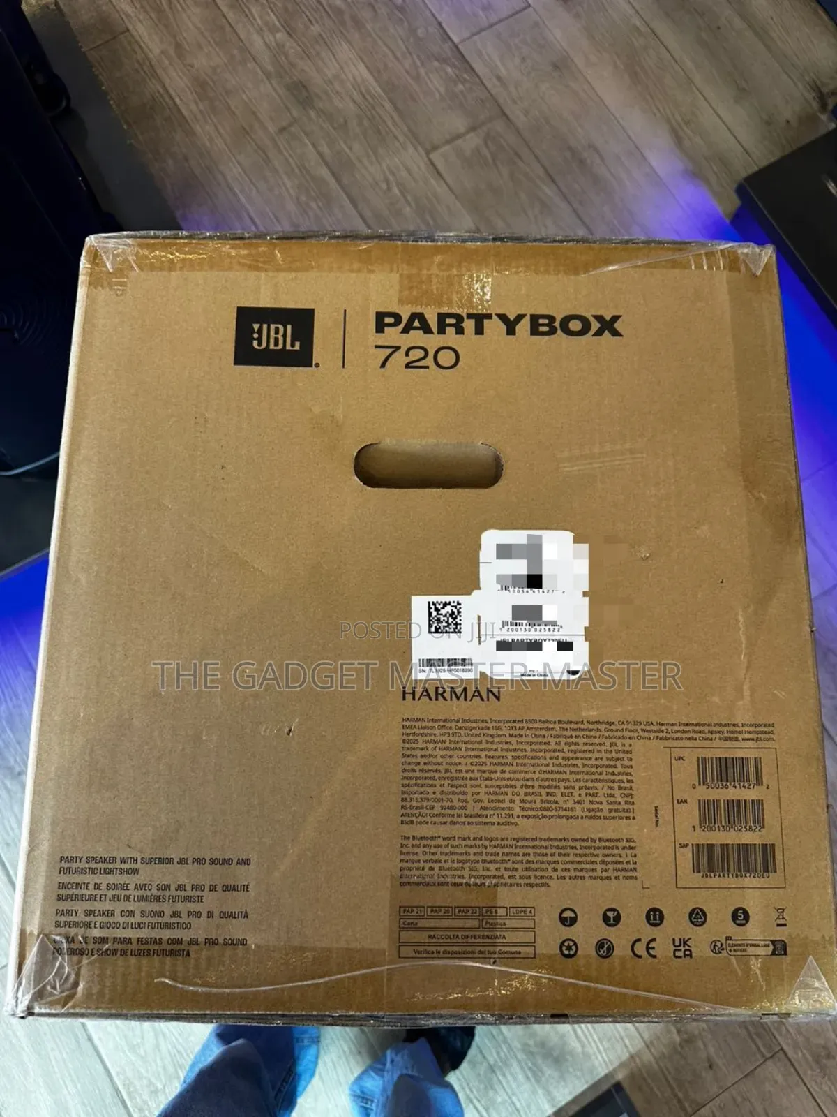 JBL Partybox 720 800w Wireless Speaker