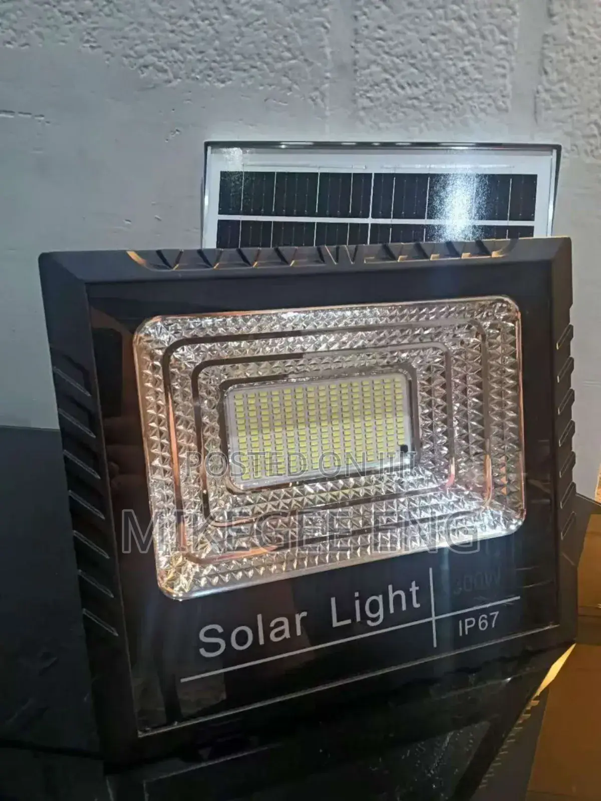 Solar Street Light and Flood Light Installation With 6 -8m Pole