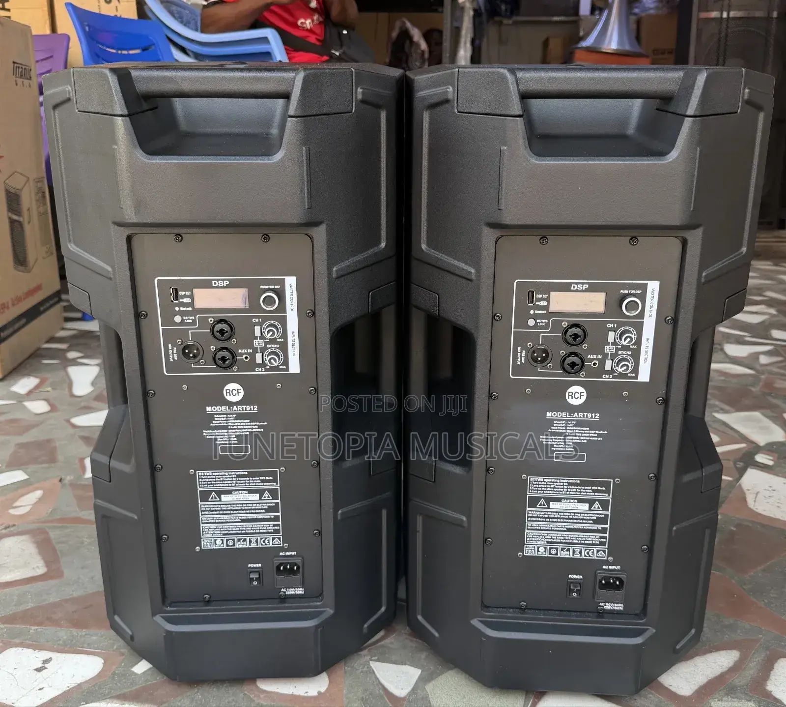 Rcf Art 912-a 12-inch Active Speakers