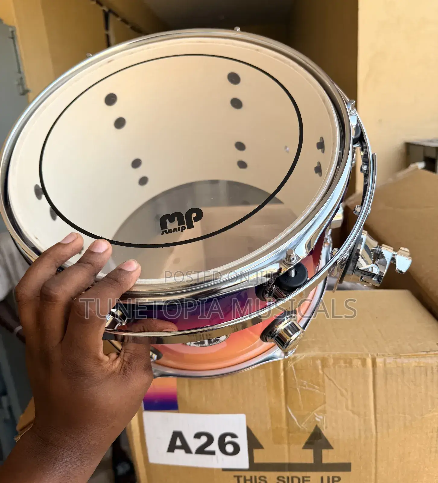 Dw Collector's Series Drum, Part Of A High-end Acoustic Drum Kit Set.