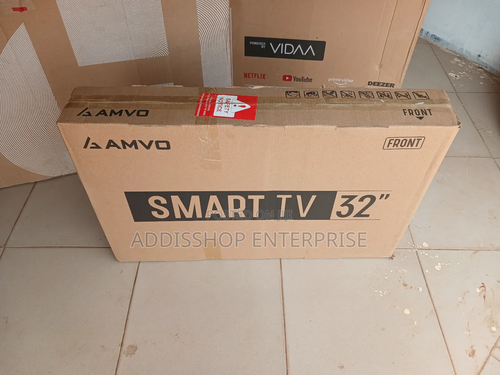 Amvo 32 Frameless Smart Android Tv Bluetooth