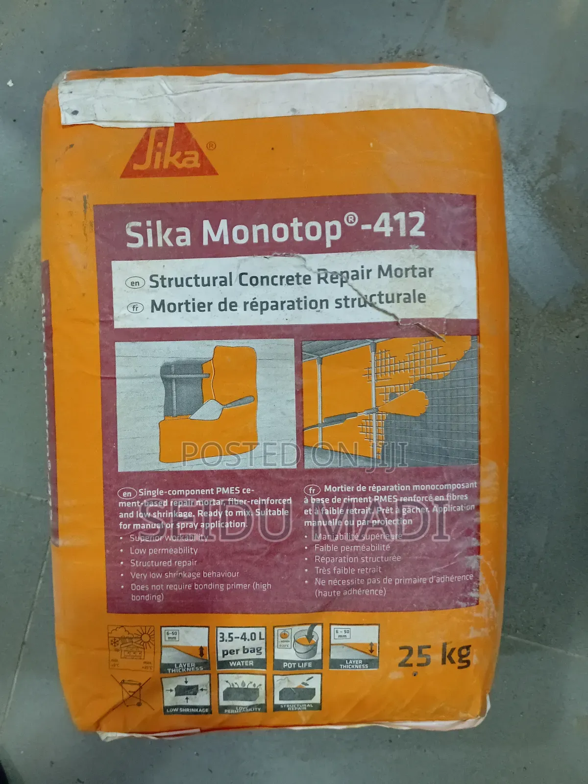 (Sika Monotop)Surface Repair Mortor