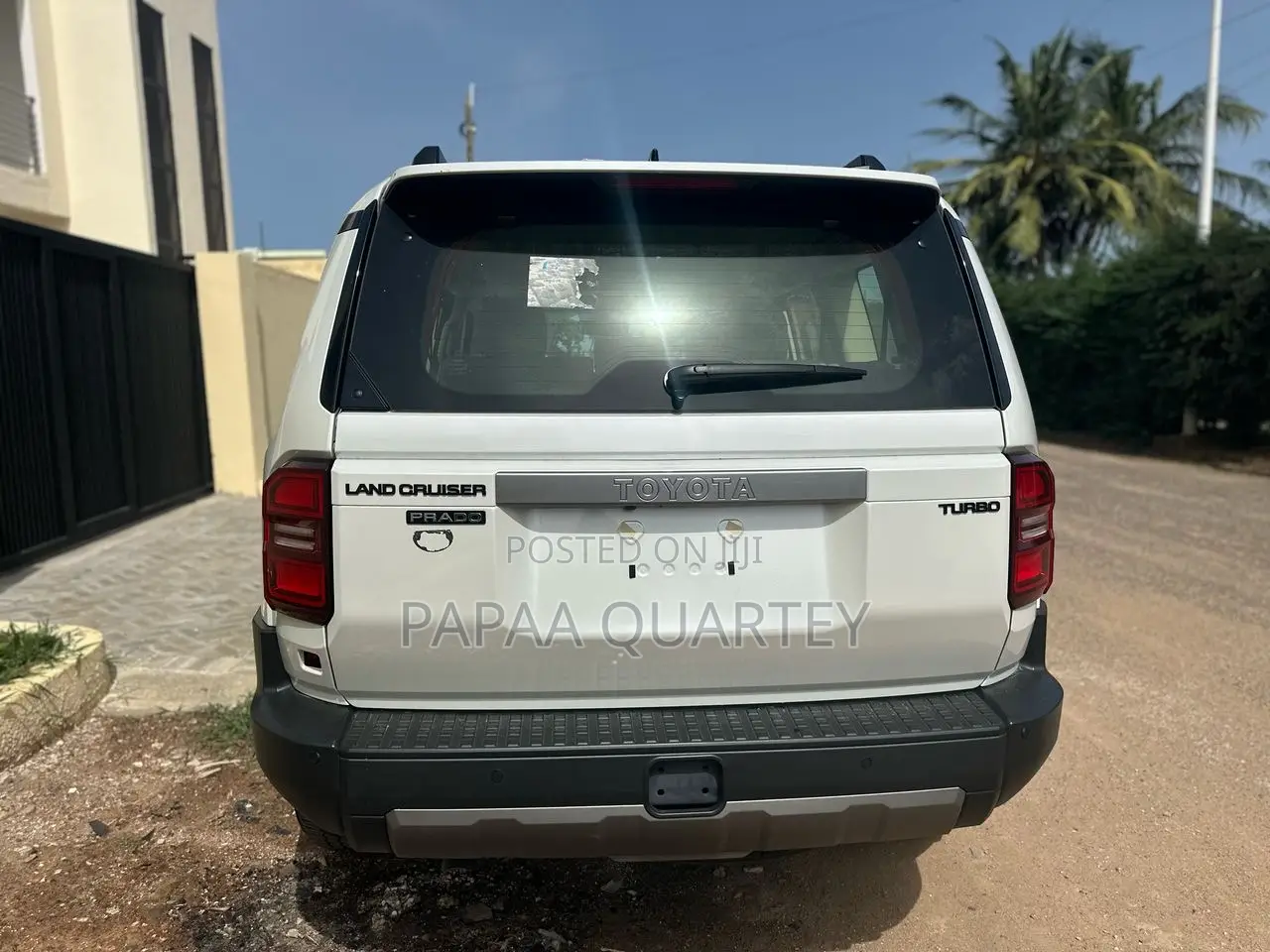 New Toyota Land Cruiser Prado 2024 White
