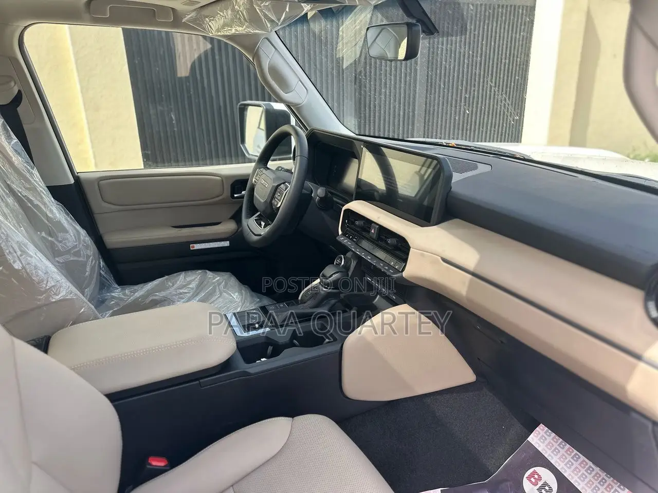 New Toyota Land Cruiser Prado 2024 White