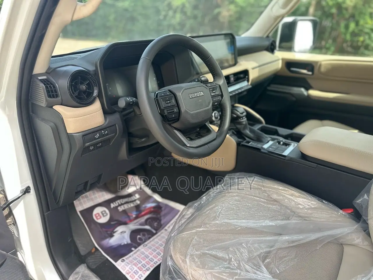 New Toyota Land Cruiser Prado 2024 White