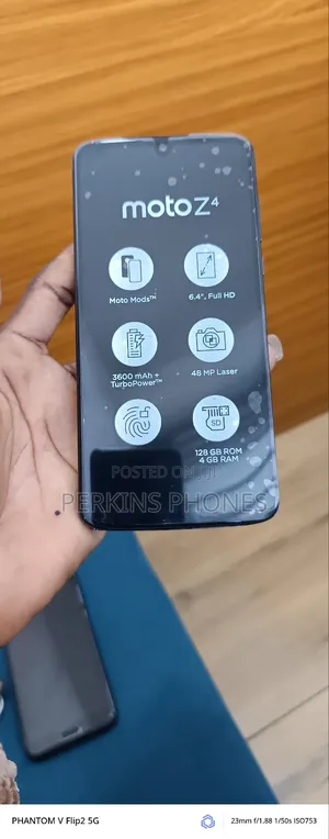 Motorola Moto Z4 128 GB Black