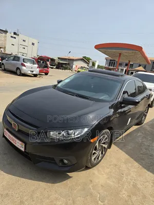 Honda Civic EX Sedan 2018 Black
