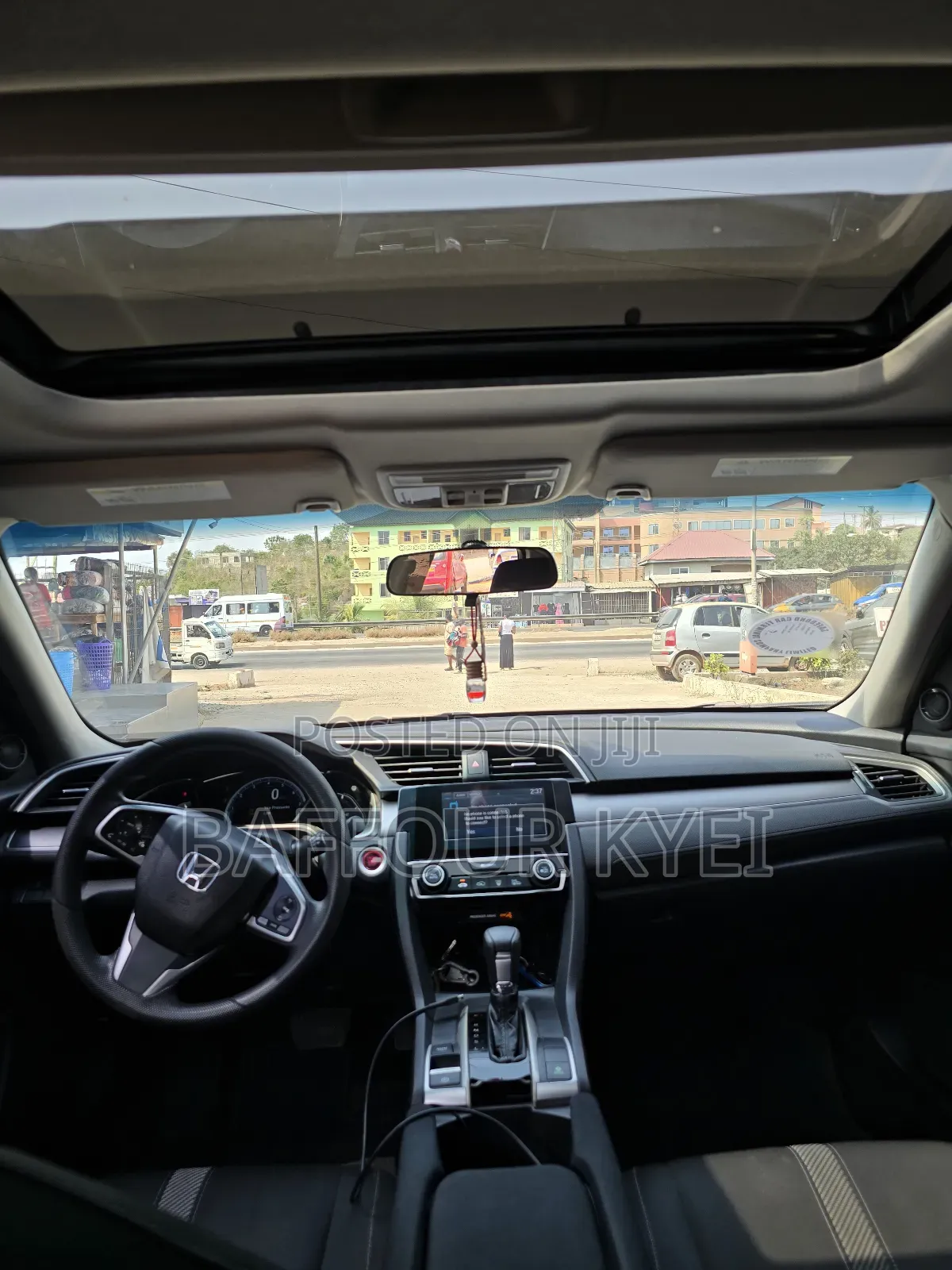 Honda Civic EX Sedan 2018 Black