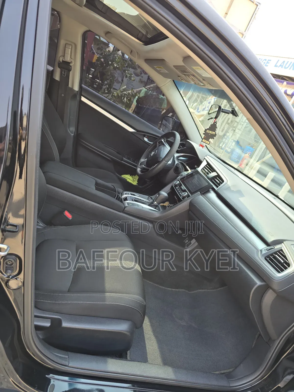 Honda Civic EX Sedan 2018 Black