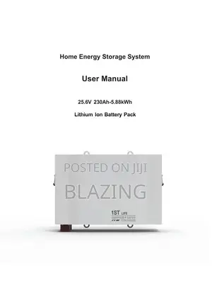 Solar Battery 25.6v 230ah-5.88kwh