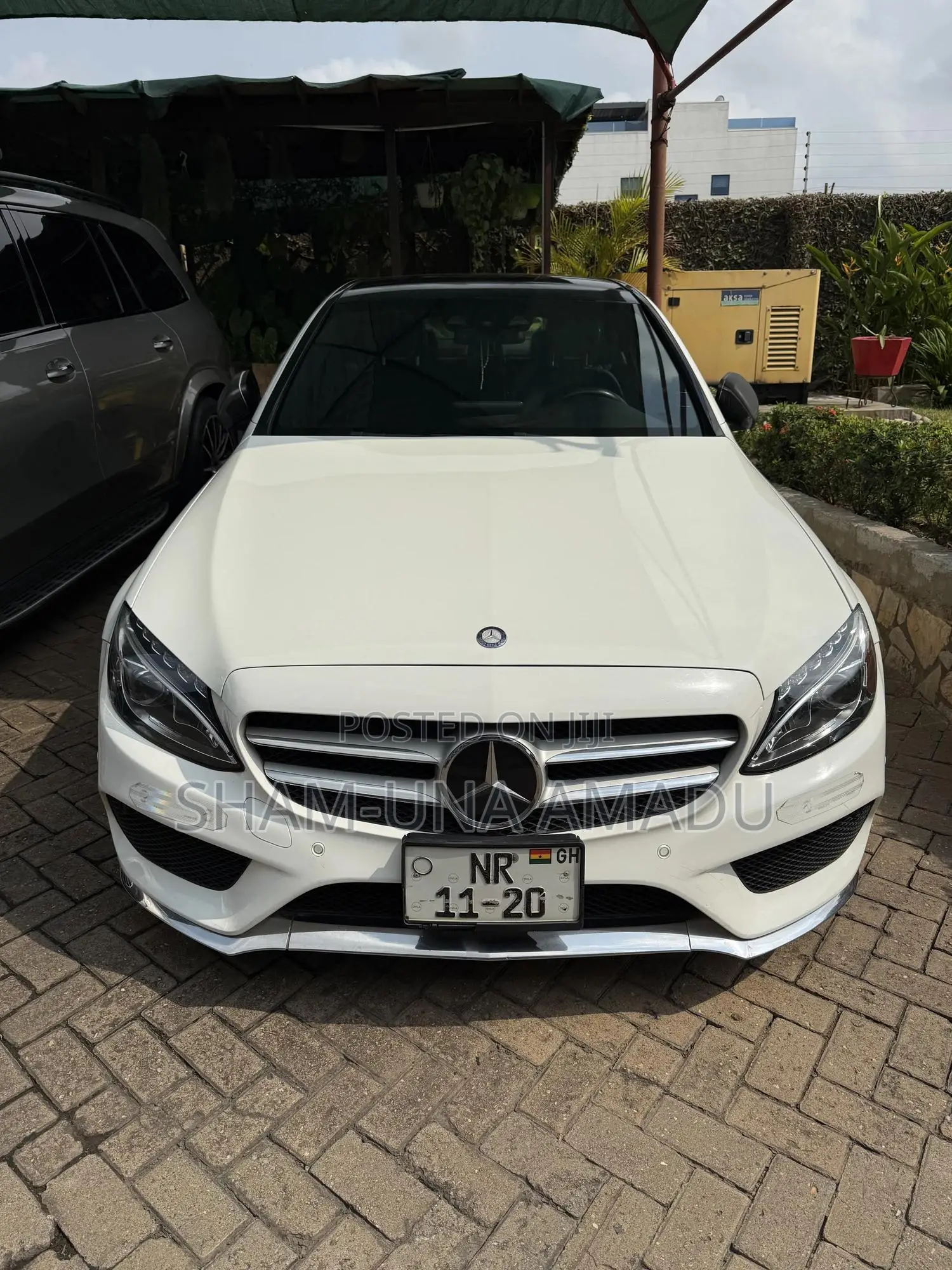 Mercedes-Benz C400 4Matic AWD Sedan (3.0L V6 7A) 2015 White
