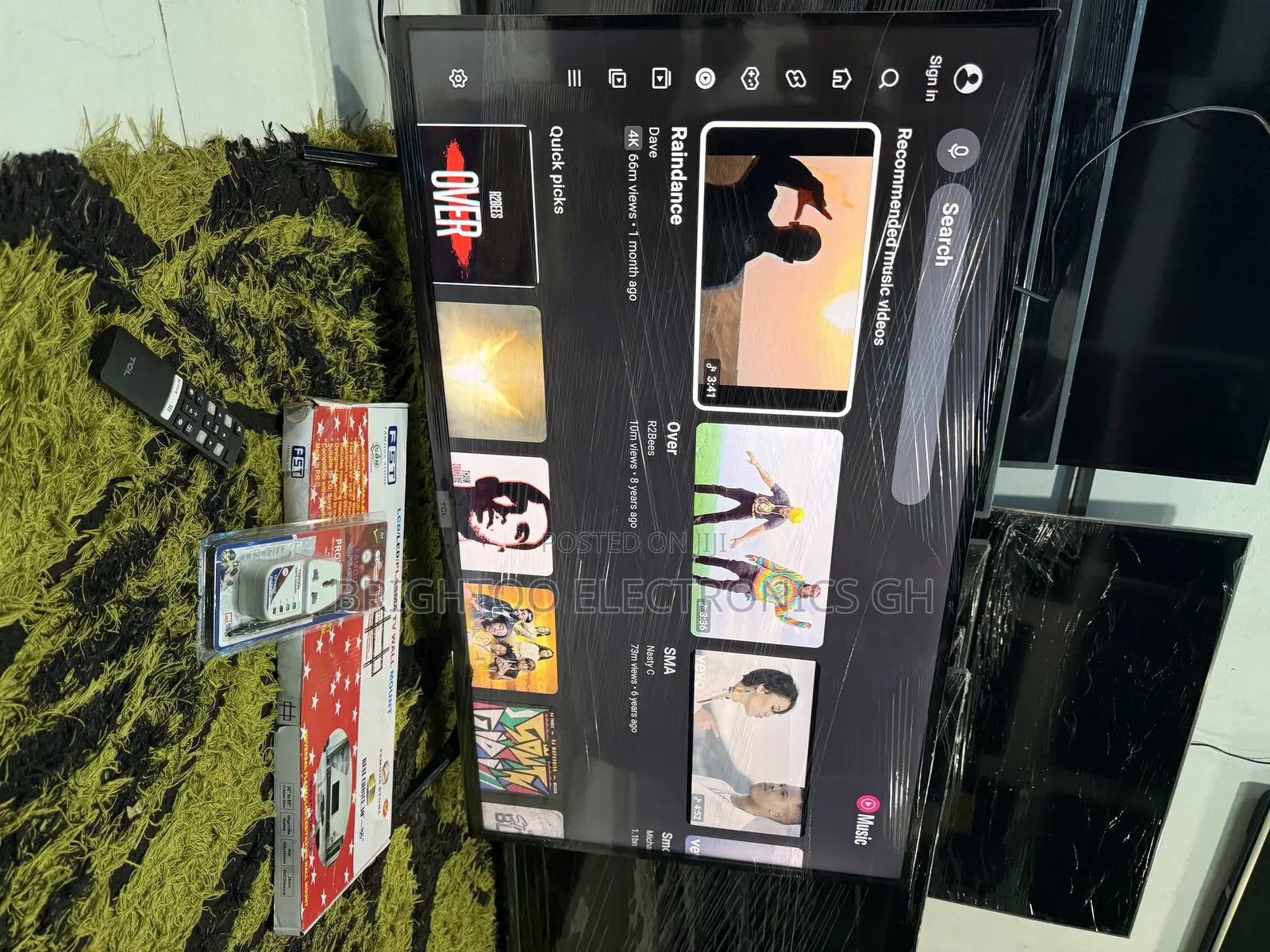 43inches Full Digital Satellite Android Smart TCL Tv