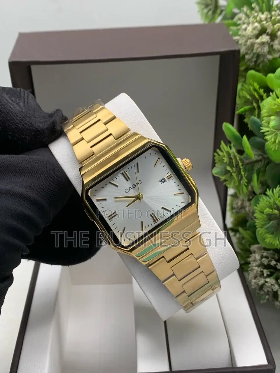 Casio Watch for Men (Rectangular)