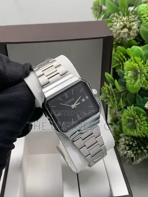 Casio Watch for Men (Rectangular)
