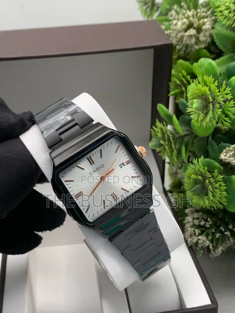 Casio Watch for Men (Rectangular)