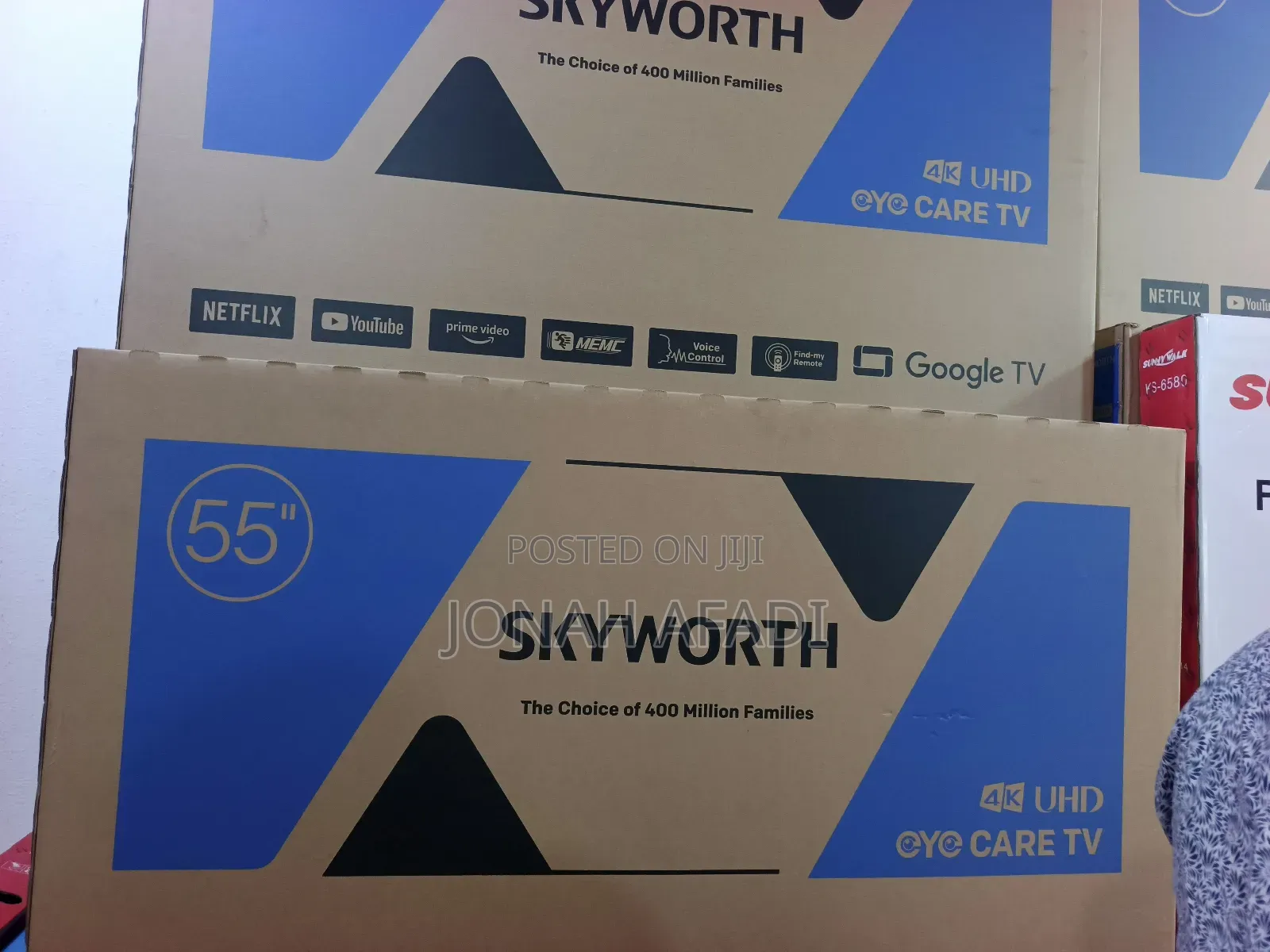 Skyworth 55" Uhd Smart Google Tv Led