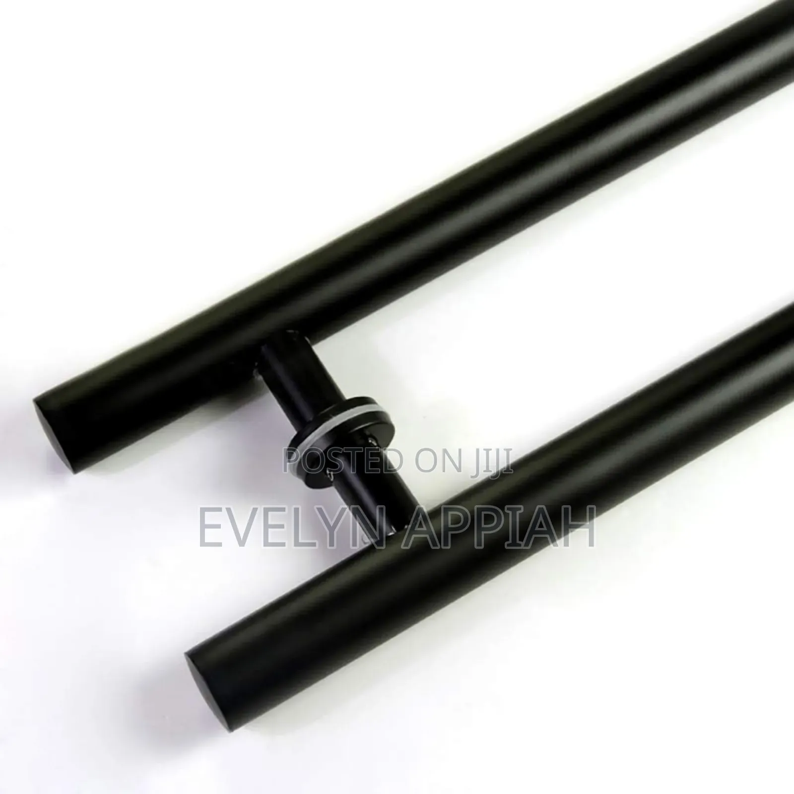 Round Black 2ft Pull Handle