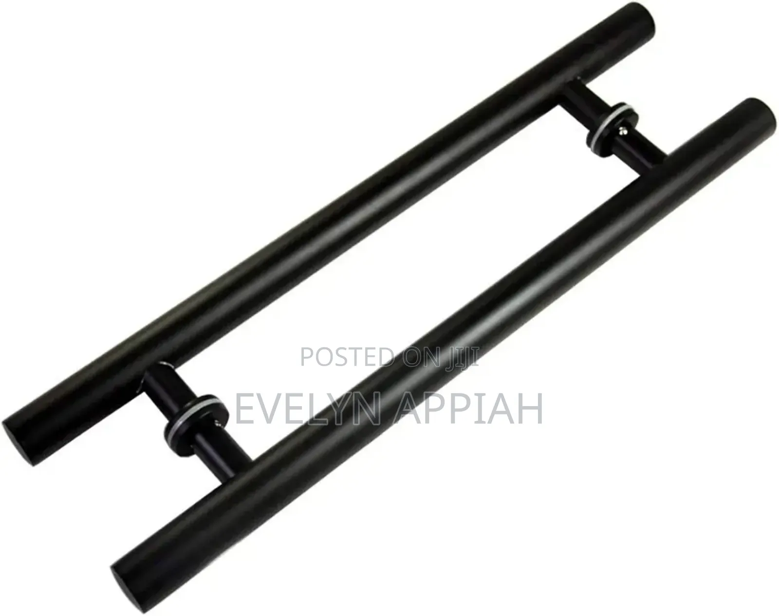 Round Black 2ft Pull Handle