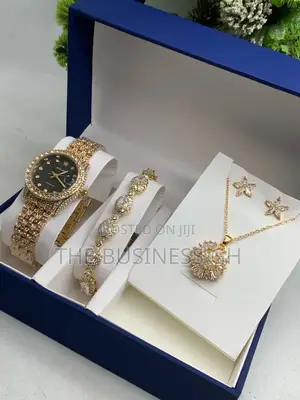 Silver Jewelry Set for Ladies/ Gold Jewelry Set for Ladies