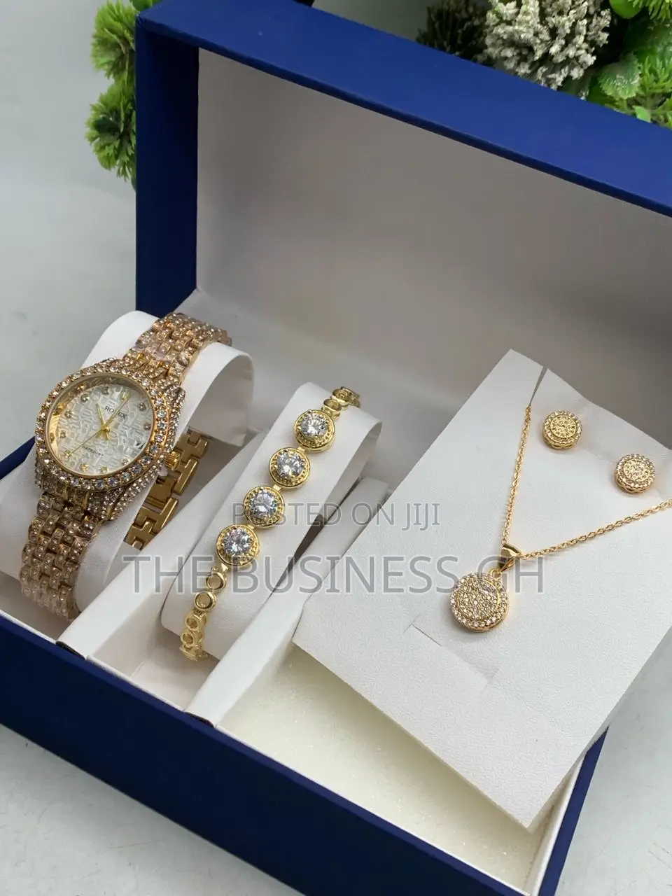 Silver Jewelry Set for Ladies/ Gold Jewelry Set for Ladies