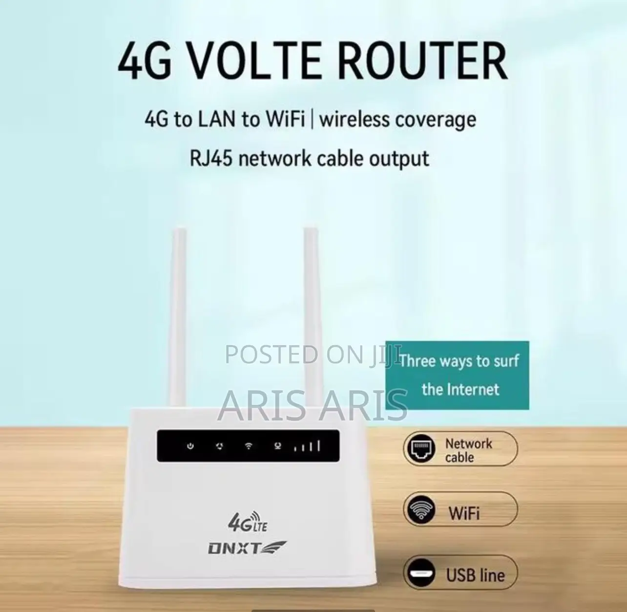 Universal Router Accept Sim Card and Has Battery