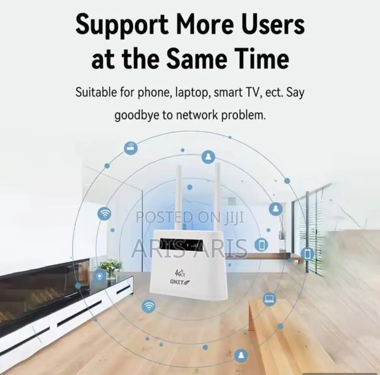 Universal Router Accept Sim Card and Has Battery