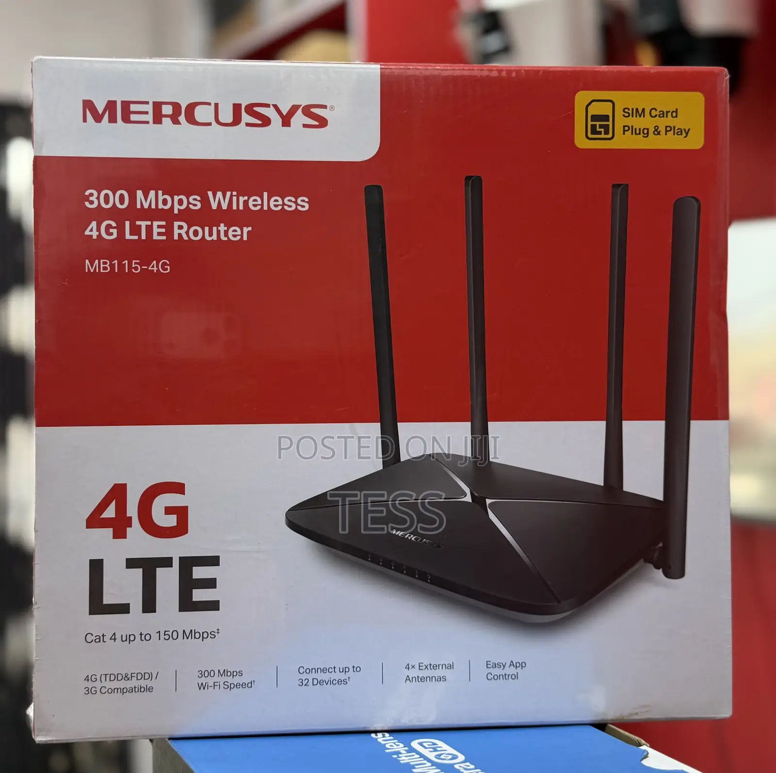 Mercusys Universal Sim Router 300mbps 4g Lte Router