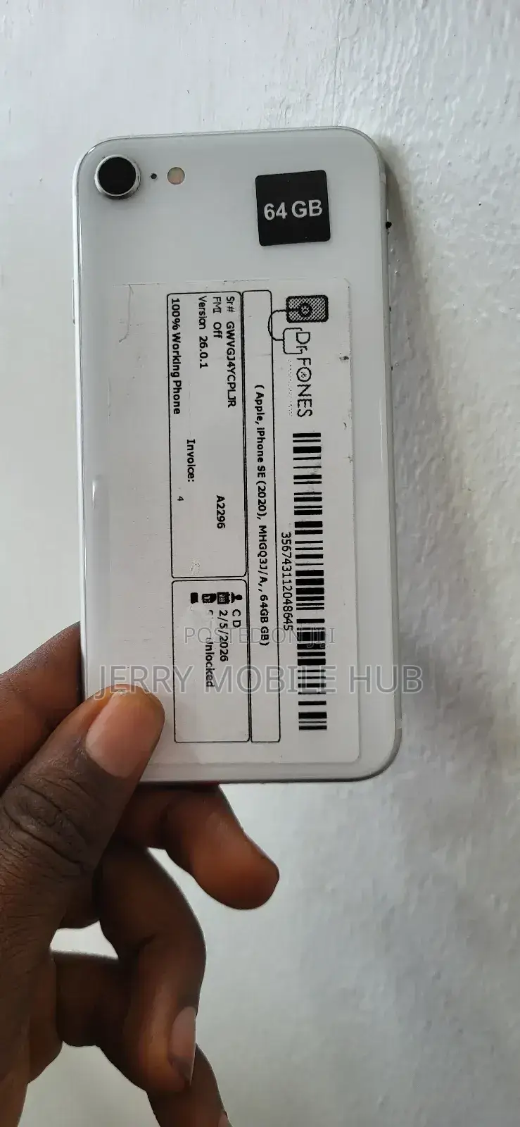 Apple iPhone SE (2020) 64 GB White