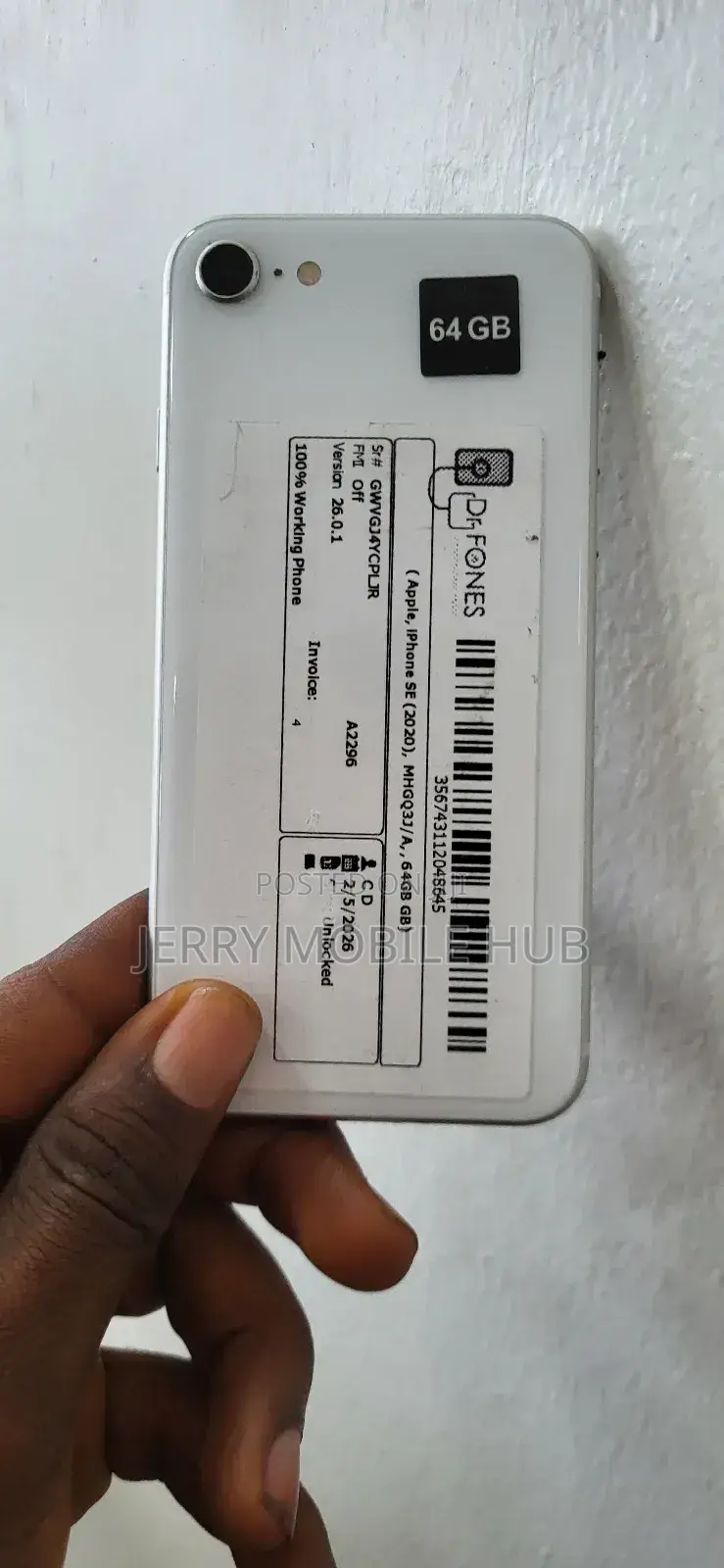 Apple iPhone SE (2020) 64 GB White